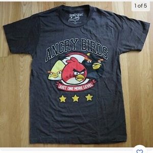 Angry Birds Just One More Level T-Shirt Men's Size S